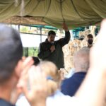 Venezuelan President Nicolas Maduro giving a speech at the command post in Las Tejerías, Monday, October 17, 2022. Photo: Presidential Press.