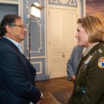 US Army General Laura Richardson, the commander of US Southern Command, met with President Petro on a visit to Colombia during September 5-9, 2022. Photo: Southcom.