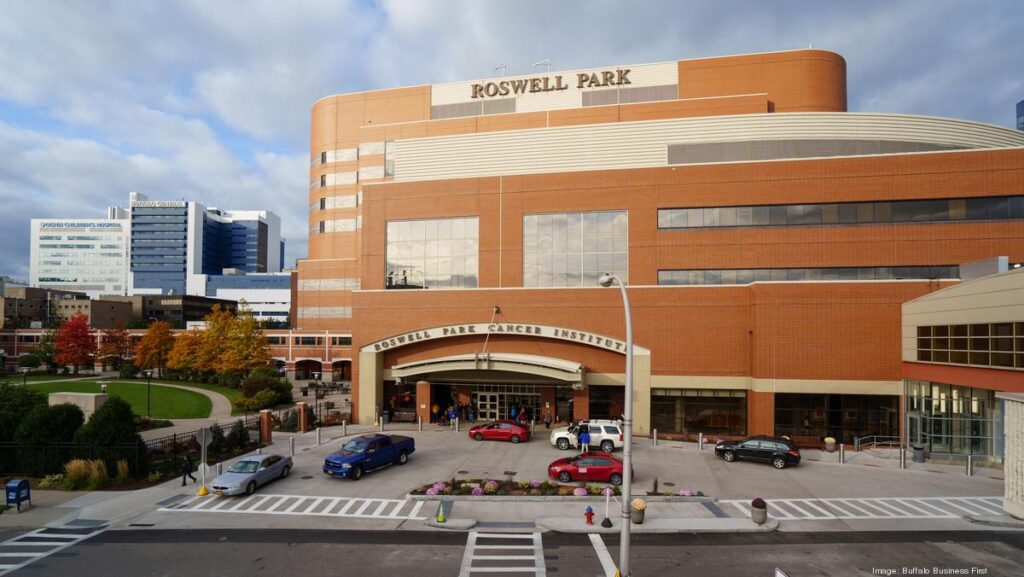 Roswell Park Comprehensive Cancer Center building in Buffalo, New York, USA. Photo: Roswell Park.