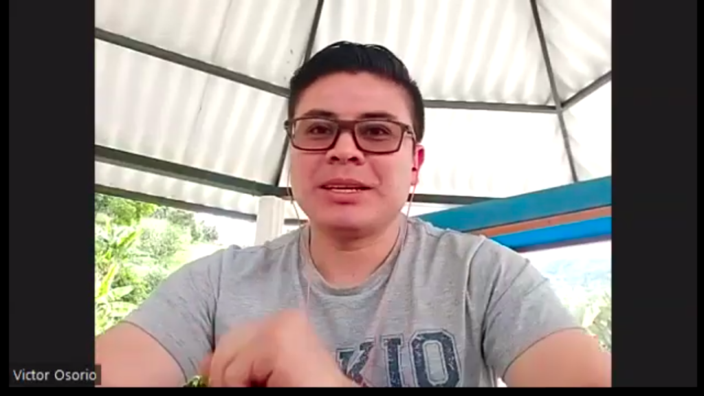 Victor Osorio, President of Colombia’s Memoria Viva Security Guards Union. Photo: AFGJ.