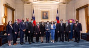 Taiwanese President Tsai meets Canadian delegation led by Member of Parliament Judy Sgro, on October 11, 2022. File photo.