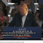 Trump giving a speech in Arizona. Photo: Youtube.