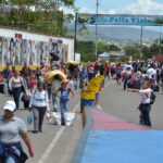 Venezuela-Colombia border crossing in San Antonio del Táchira, Venezuela. Photo: Twitter/@FreddyBernal.