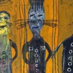 Wilfried Balima (Burkina Faso), Les Trois Camarades (‘The Three Comrades’), 2018. Photo: Tricontinental.