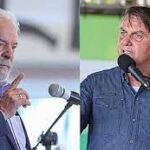 Lula (left) and Bolsonaro (right). File photo.