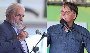 Lula (left) and Bolsonaro (right). File photo.