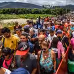 A group of migrants at the US-Mexico border. Photo: Crisis Group.