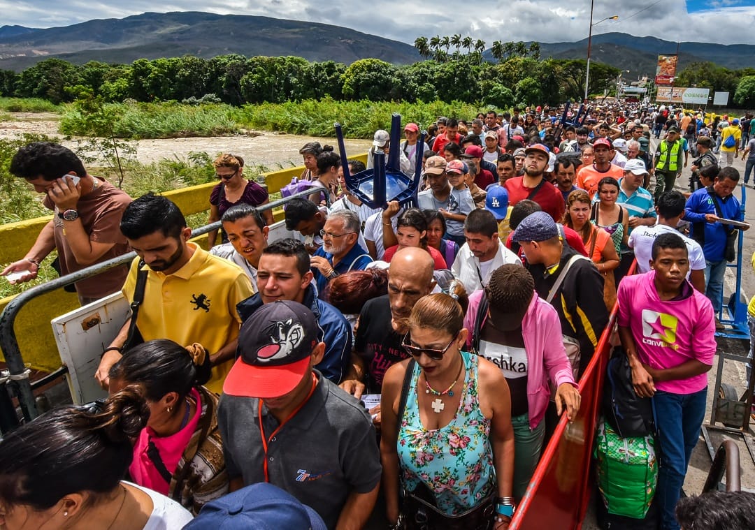 A group of migrants at the US-Mexico border. Photo: Crisis Group.