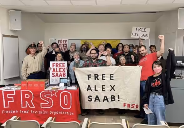 Wisconsin event featuring Dozthor Zurlent, advisor to the late Venezuelan President Hugo Chavez. Photo: Fight Back! News/staff.