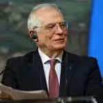 EU High Representative for Foreign Affairs Josep Borrell. Photo: Russian Foreign Ministry/Handout/Anadolu Agency via Getty Images.