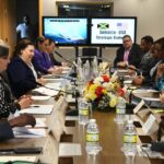 Victoria Nuland during the US–Jamaica Strategic Dialogue. Photo: Twitter @UnderSecStateP.