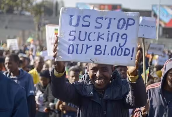 Rally for Ethiopian sovereignty, Meskel Square, Addis Ababa, Ethiopia, 10.22.2022. File photo.
