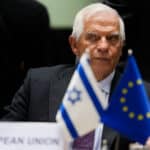 European Union foreign policy chief Josep Borrell waits for the start of a meeting of the EU-Israel Association Council at the EU Council building in Brussels, Oct. 3, 2022. Photo: Virginia Mayo/AP.