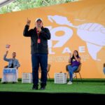 Diosdado Cabello speaking at the 19th Congress of the Latin American and Caribbean Continental Student Organization (OCLAE). Photo: File.