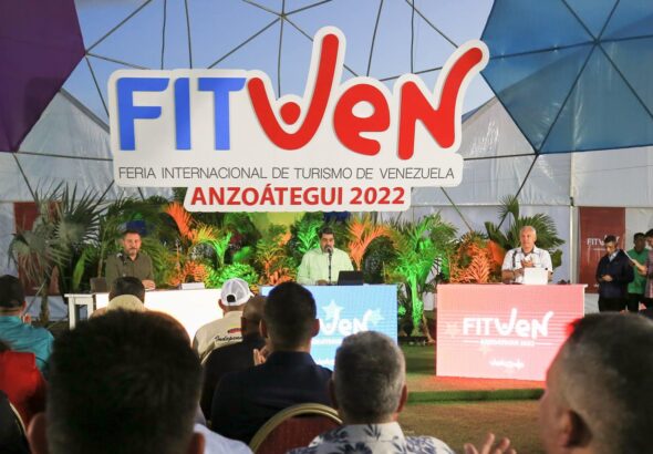 Venezuelan President Nicolas Maduro during the closing ceremony of Fitven 2022. November 29, 2022. Photo: Presidential Press.