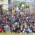 Protest in Haiti against the impending US-led military intervention. Photo: Haiti Liberté.