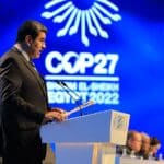 President Nicolás Maduro speaking at the 27th United Nations Conference on Climate Change in Sharm El Sheikh, Egypt. Photo: Presidential Press (Venezuela). 