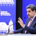 Venezuelan President Nicolas Maduro during a press conference with international correspondents at Miraflores Palace. November 30, 2022. Photo: Presidential Press.