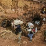Gold mining in Nicaragua. Photo: AFP.