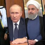 Barack Obama, Salman bin Abdulaziz Al Saud, Vladimir Putin, Ali Khamenei, and Nicolás Maduro (from left to right). Photo composition: Multipolarista.