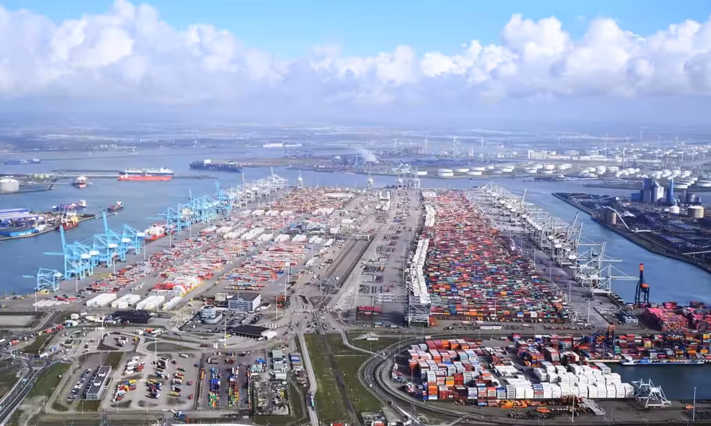 The port of Rotterdam, Netherlands. File photo.