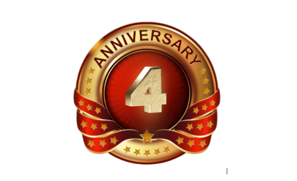 Orinoco Tribune fourth anniversary emblem. Photo: Orinoco Tribune.