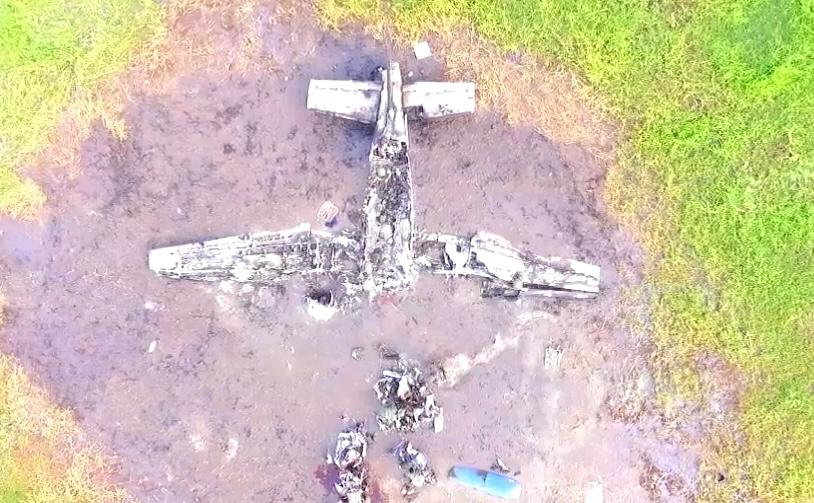 TANCOL aircraft destroyed by FANB.