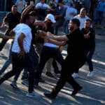 Demonstrations against the Palestinian Authority over the death in PA custody of Nizar Banat in 2021. Photo: STRAPA.