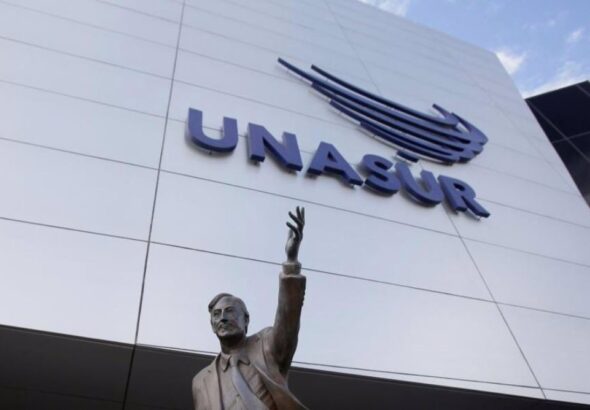 A UNASUR building. Photo: ALBA Ciudad.