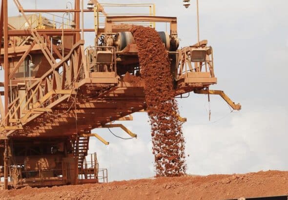 Bauxite mining. Photo: Flickr.