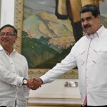 Colombian President Petro and Venezuelan President Maduro. Photo: Presidency of Venezuela.
