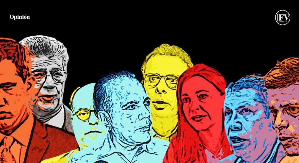 Faces of the Venezuelan opposition. Photo: Diálogo Político.