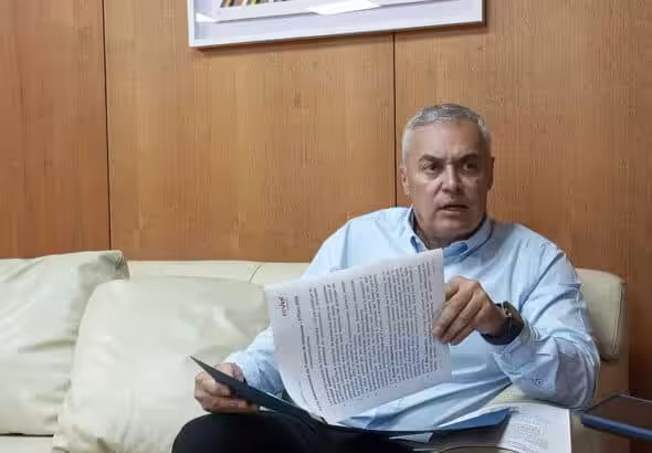 Venezuelan Minister of Tourism Ali Padrón. Photo: Prensa Latina.