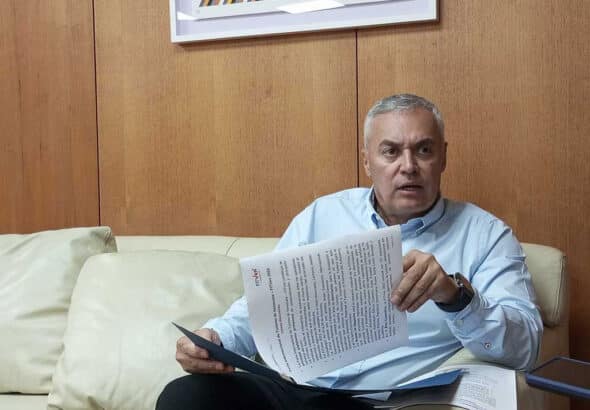 Venezuelan Minister of Tourism Ali Padrón. Photo: Prensa Latina.