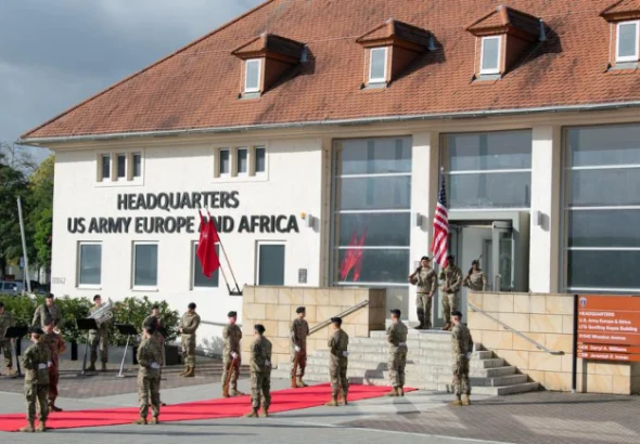 New U.S. Army command in Wiesbaden to coordinate war support for Ukraine. Photo: stripes.com.