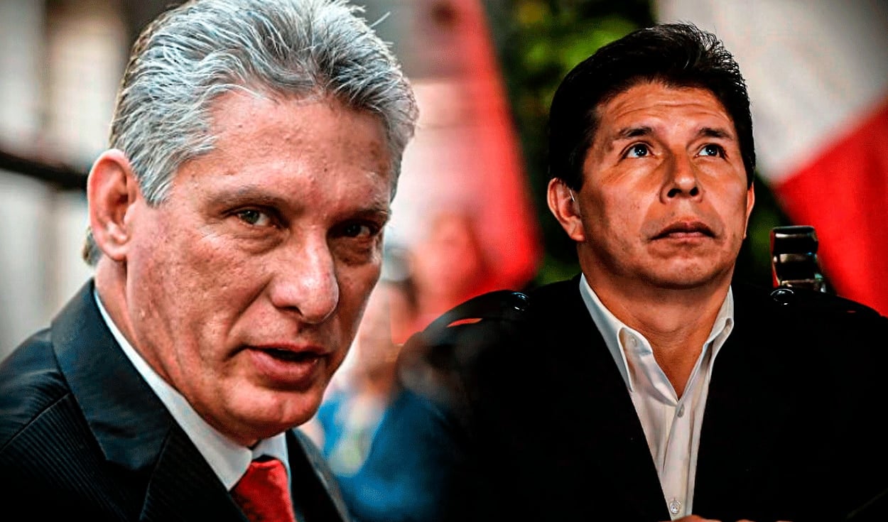 Cuban President Miguel Díaz-Canel (Left) and Peruvian President Pedro Castillo. Photo: La Republica (PE).