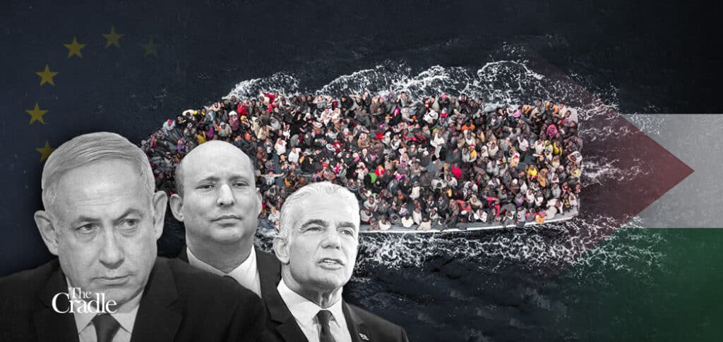 Death boats transporting Palestinian refugees to Europe. Photo: The Cradle. 