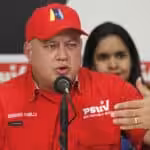 Diosdado Cabello speaks at a PSUV meeting. Photo: Últimas Noticias/ File photo.
