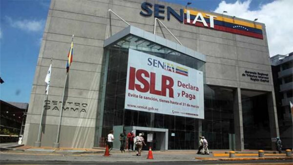 Venezuelan tax and customs service office building in the east of Caracas. Photo: SENIAT.