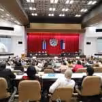 Venezuelan President Nicolás Maduro addressing the ALBA-TCP heads of state and Cuban deputies in the Palace of the Revolution at the opening of the 18th ALBA-TCP Summit. Havana, Cuba, December 14, 2022. Photo: Twitter/@NicolasMaduro.