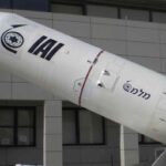 Israel's Shavit space launch vehicle, also used to launch Israeli-developed nuclear Jericho missiles. Photo: Australian Institute of International Affairs.