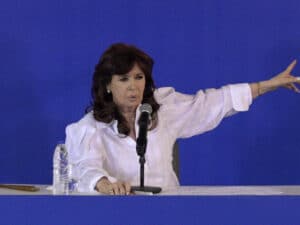 Argentinian Vice President Cristina Fernández de Kirchner at a rally in Buenos Aires, November 4, 2022. Photo: HispanTV.
