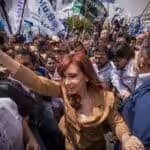 Argentina's Vice President Cristina Fernandez Kirchner surrounded by supporters at a political rally. Photo: Pressenza.com/File photo.