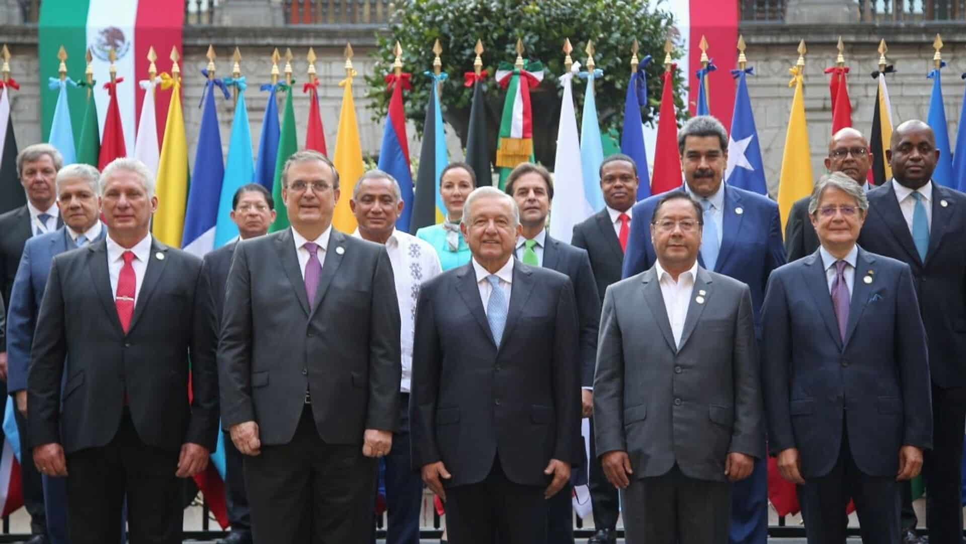 Group photo of the presidents attending the 6th CELAC summit held in Mexico City in 2021. Photo: Reuters/File photo.