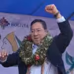Bolivian President Luis Arce. Photo: EFE.