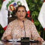 De facto president of Peru, Dina Boluarte. Photo: Prensa Latina.