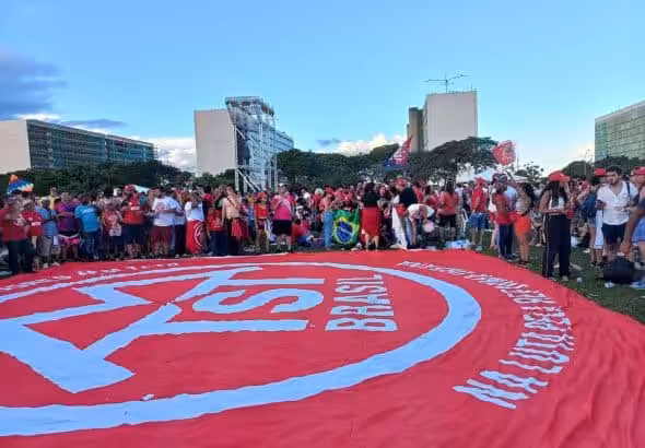 Celebrations at the inauguration ceremony of Luís Inácio Lula da Silva, in Brasília, on January 1, 2023. Photo: Sintegrity under Creative Commons Attribution-Share Alike 4.0 International license.