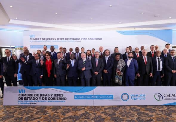 The VII Summit of the Heads of State of Community of Latin American and Caribbean States (CELAC). Photo: Twitter/@Portavoz_Ar.