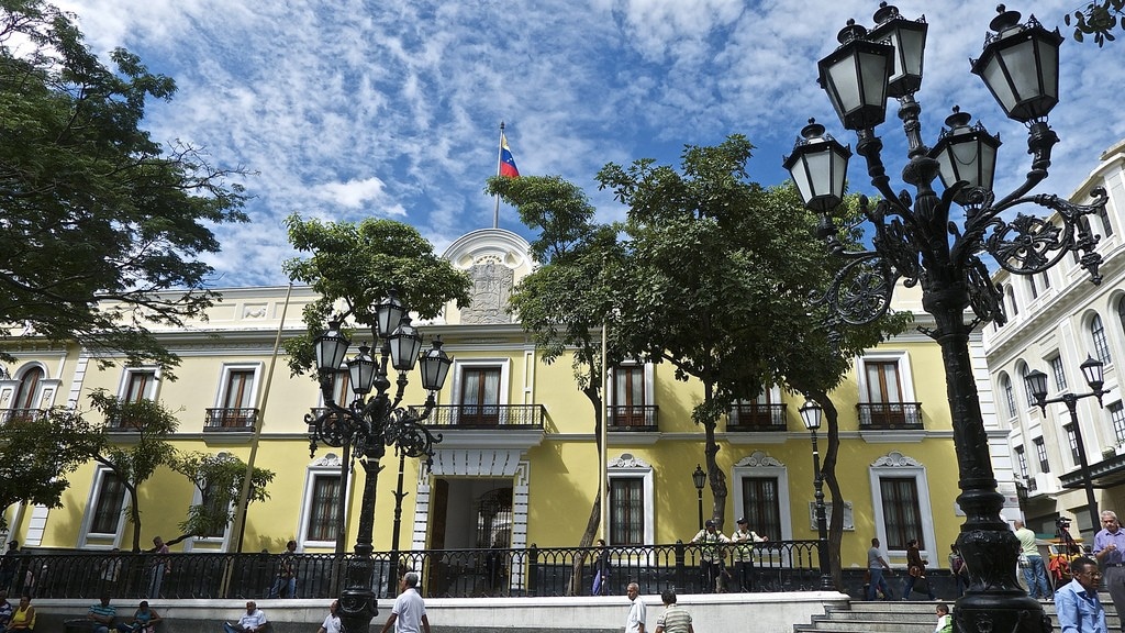 Casa Amarilla, headquarters of the Foreign Affairs Ministry of Venezuela, in Caracas, Venezuela. File photo.