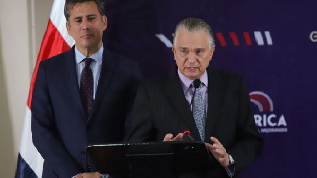 Foreign affairs minister of Costa Rica, Rodolfo André Tinoco. File photo.